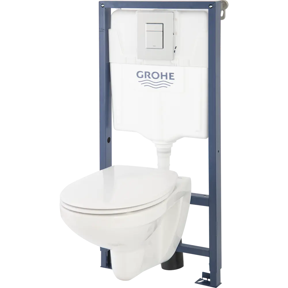Комплект инсталляция с унитазом и кнопкой Grohe Solido STLM-2025658 - Вид №1