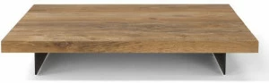 AMURA Квадратный деревянный журнальный столик Tau