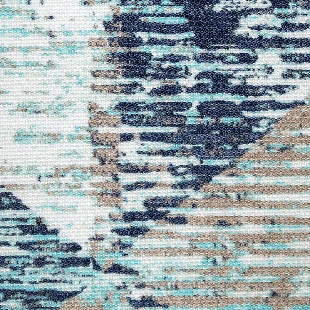 Штора на ленте «Шебби» 140х260 см цвет голубой SEASONS STLM-2134498 - Вид №2