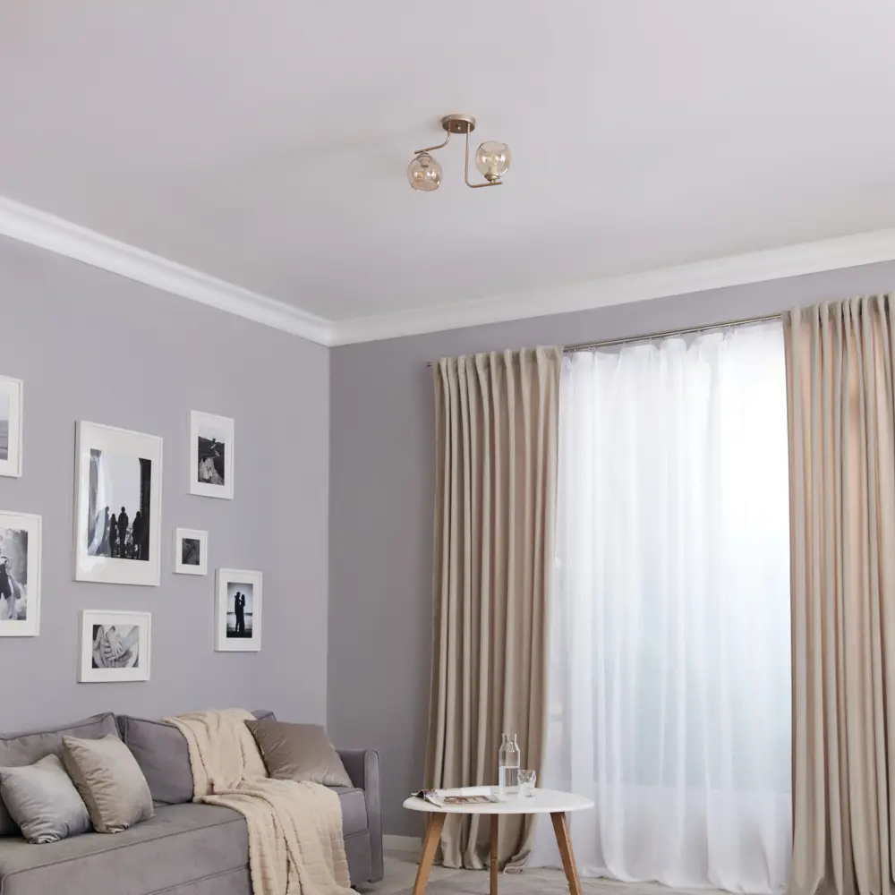 Люстра подвесная 1134/2 2 лампы цвет золотой Escada STLM-2019441 - Вид №10