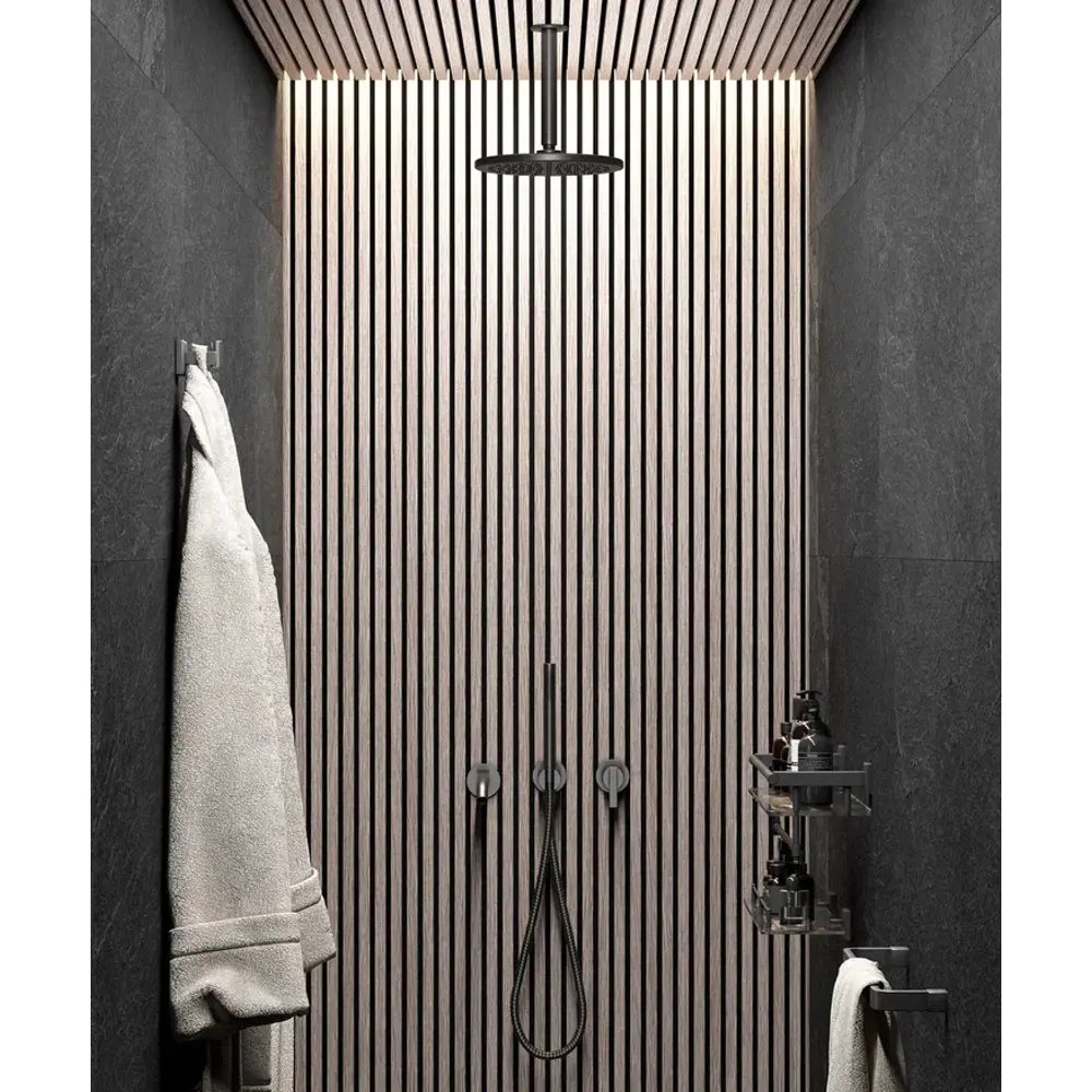 Рейка настенно-потолочная полистирол ударопрочный Decor-Dizayn 611-80 серый 20x30x3000 мм 85473621 STLM-2130731  - Вид №4