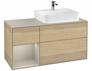 Villeroy&Boch Тумба под раковину Прямоугольная версия F143HHPC Finion Oak Veneer