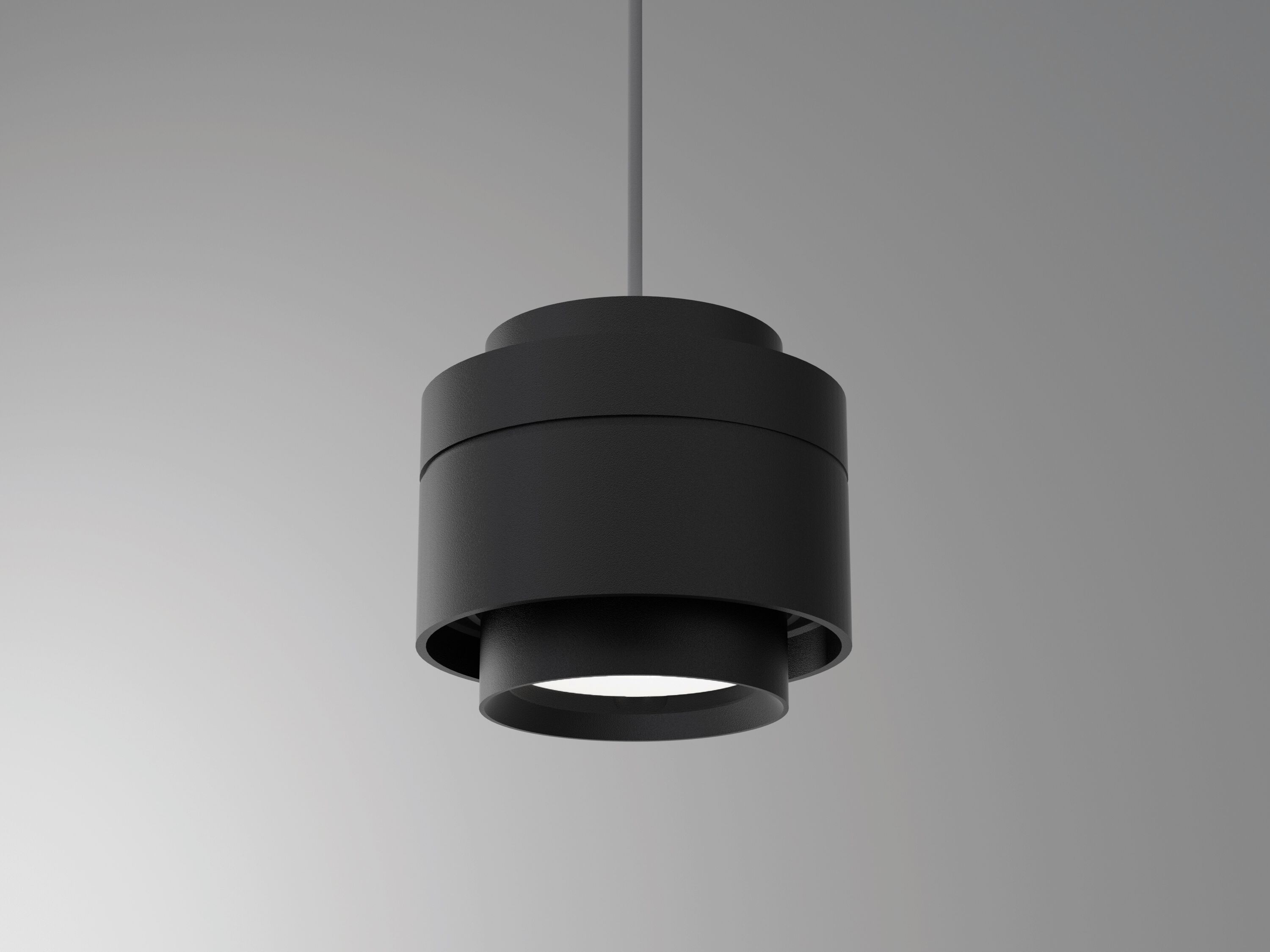 Алюминиевый светодиодный подвесной светильник с диммером In Stock Letroh ARCH-00077475 - Вид №1