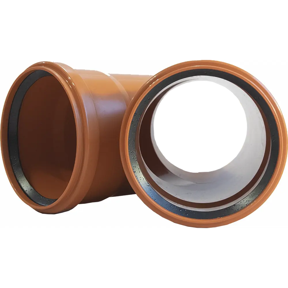 Тройник наружный 45 градусов 110x110 мм ОПТИПЛАСТИК STLM-2026739 - Вид №4