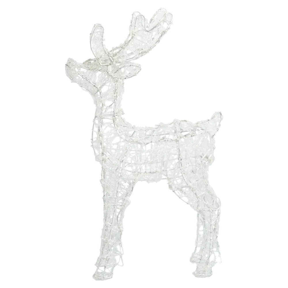 84905639 Фигура садовая светодиодная Christmas «Олень» h60 см свет теплый белый STLM-0966591 Santreyd  - Вид №1