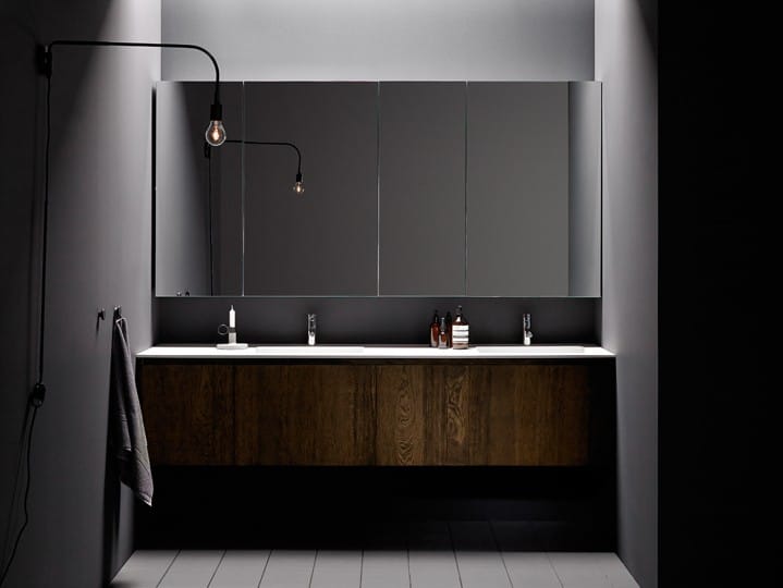 Деревянная секционная раковина с дверцами Inbani слой ARCH-00135880