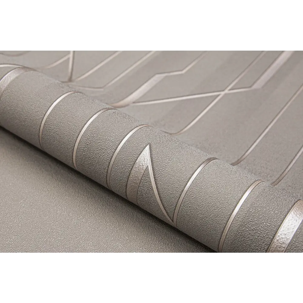 Обои WALLSECRET Portal с геометрическим узором, коричневые 1.06 м 89407985 STLM-1572356 - Вид №4