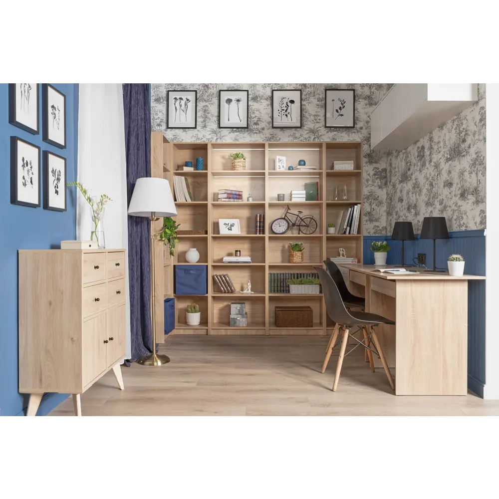 Штора на ленте «Велюр» 160х260 см цвет синий WITERRA STLM-2212081 - Вид №8