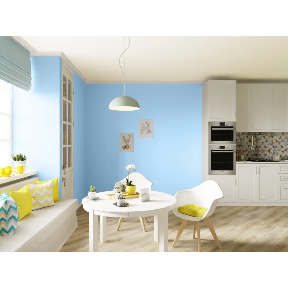 Тестер краски для кухни и ванной цвет голубой иней 50 мл PARADE ICE STLM-2120607 - Вид №3