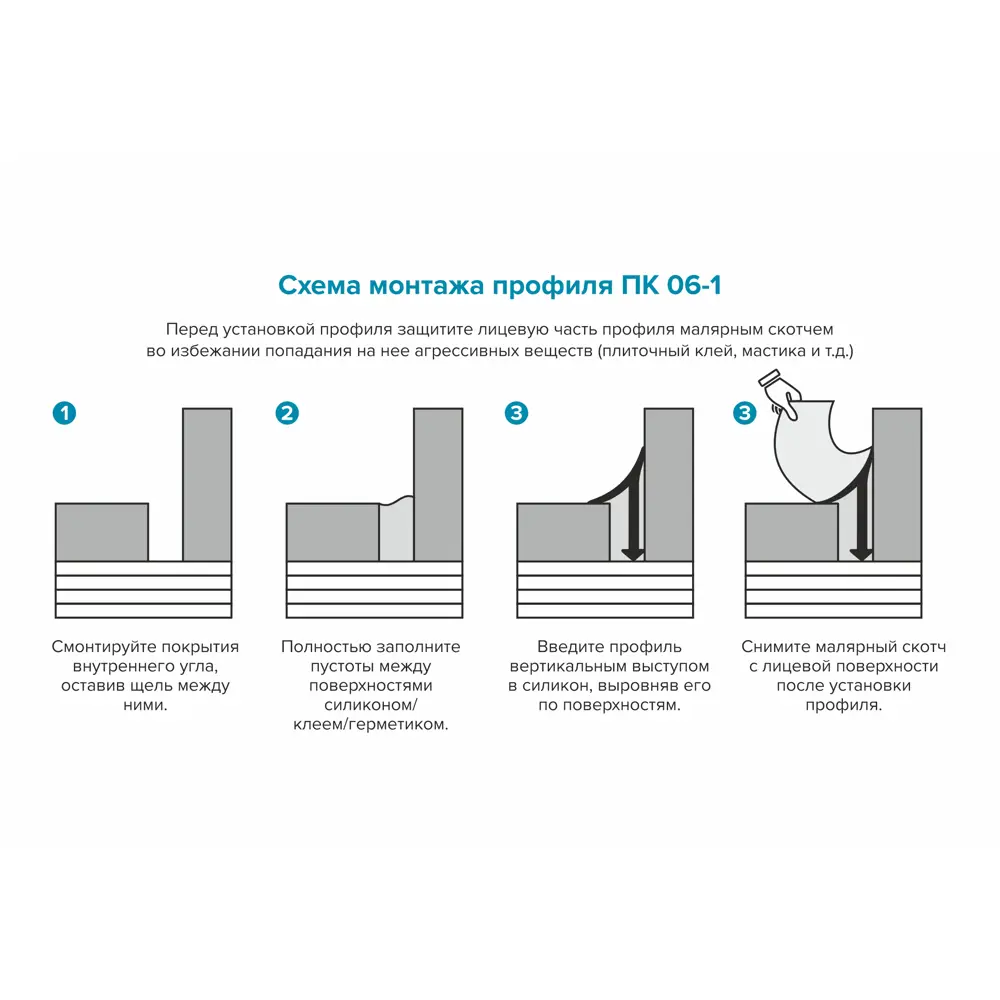 Гибкий профиль ALPROFI для криволинейных поверхностей 250 см серебро 18186448 STLM-0009903 - Вид №3