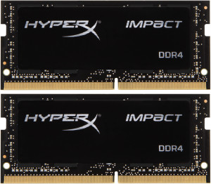 HX432S20IBK2/32 32gb 3200mhz ddr4 cl20 sodimm (kit of 2) hyperx impact Kingston
