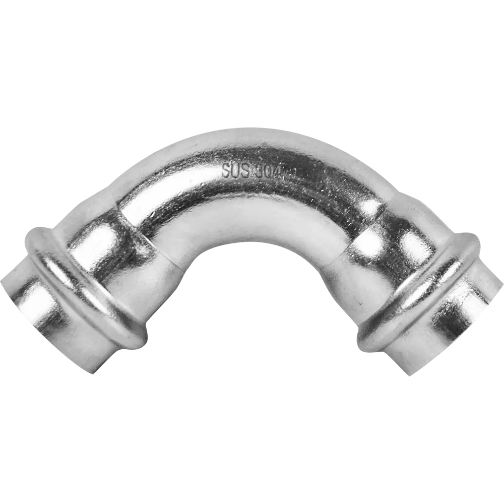 Угол Rommer 22 мм 90 градусов ВПр-ВПр нержавеющая сталь STLM-2000941 - Вид №2