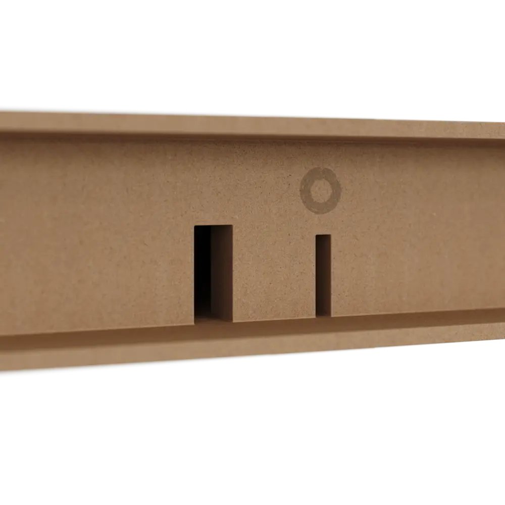 Полка настенная Spaceo Concrete 80x23.5 см МДФ цвет бетон STLM-2177009 - Вид №3