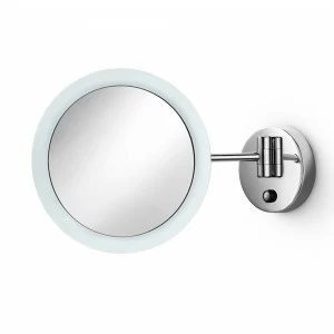 55861.29 -кратное увеличительное зеркало со светодиодной подсветкой на стене
 MEVEDO Lineabeta
