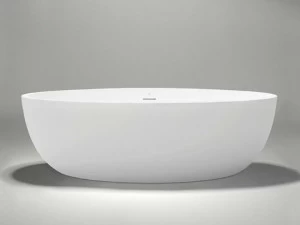 Blu Bathworks® Отдельностоящая овальная ванна цвета blue ∙ stone ™ Azure Bt0305.02