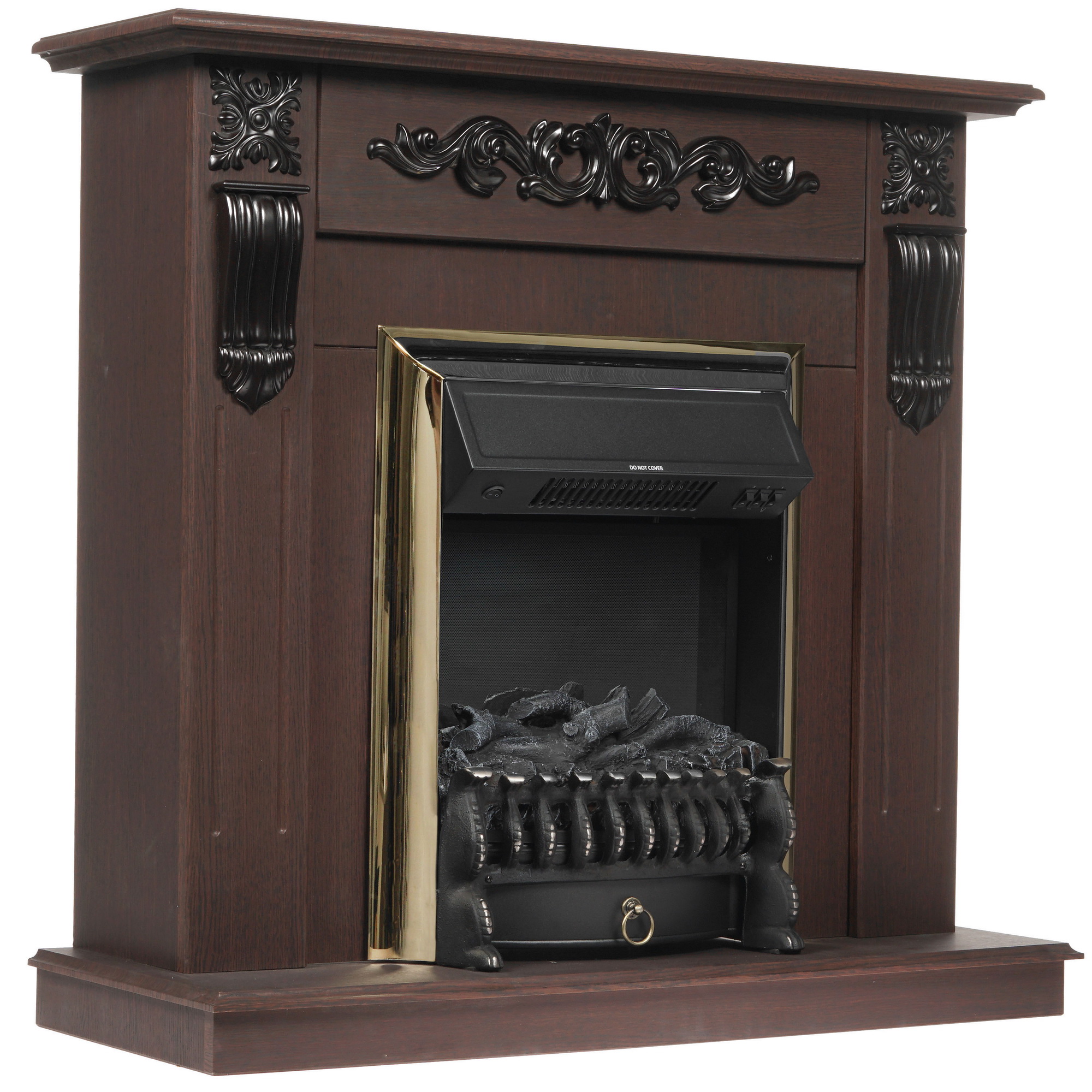 8167296 Каминокомплект RealFlame Dominica STD/EUG DN + Fobos Lux Brass STDN-0060410 - Вид №1