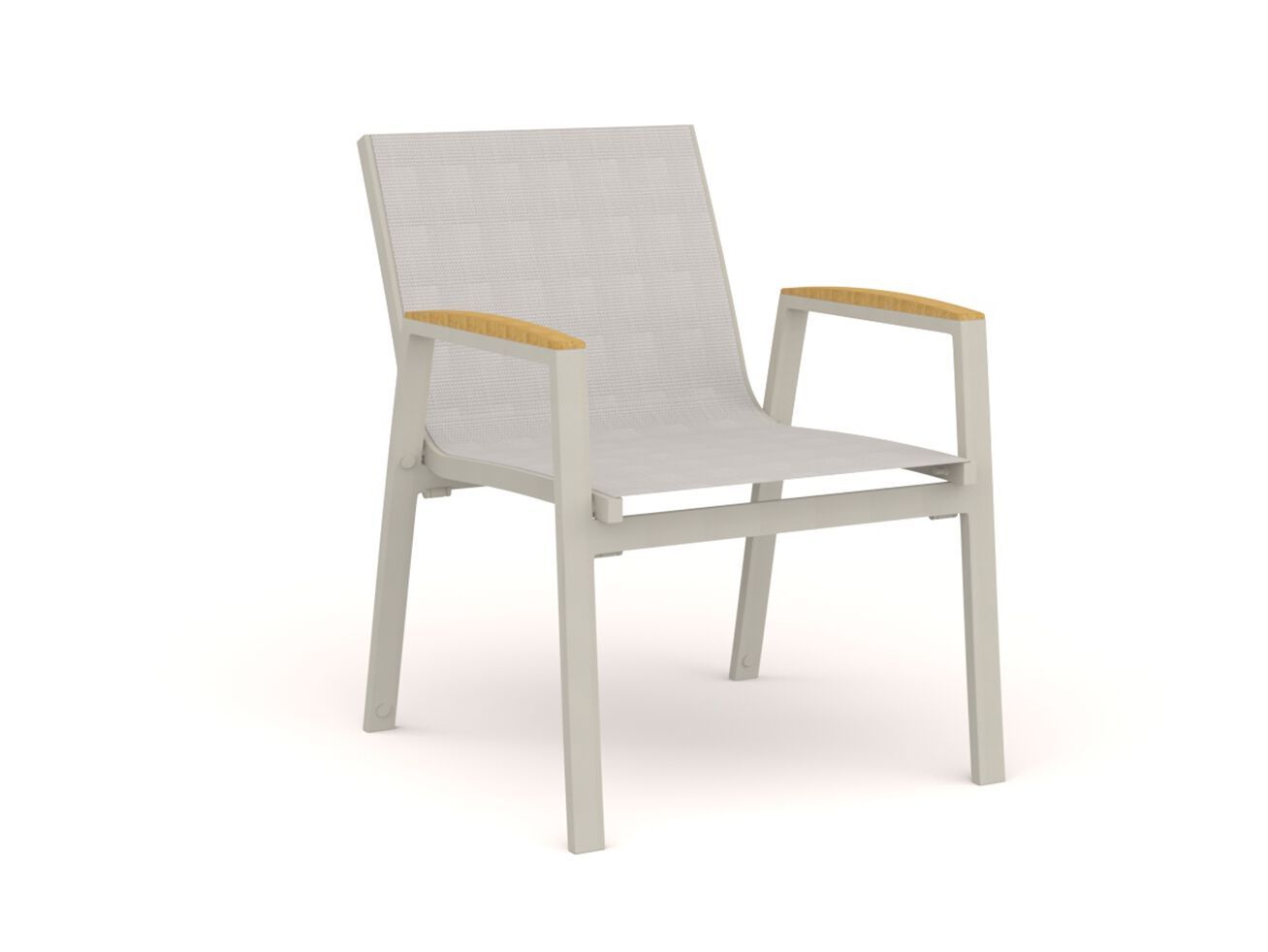 Алюминиевый садовый стул с подлокотниками 10Deka ARCH-00133895 - Вид №1