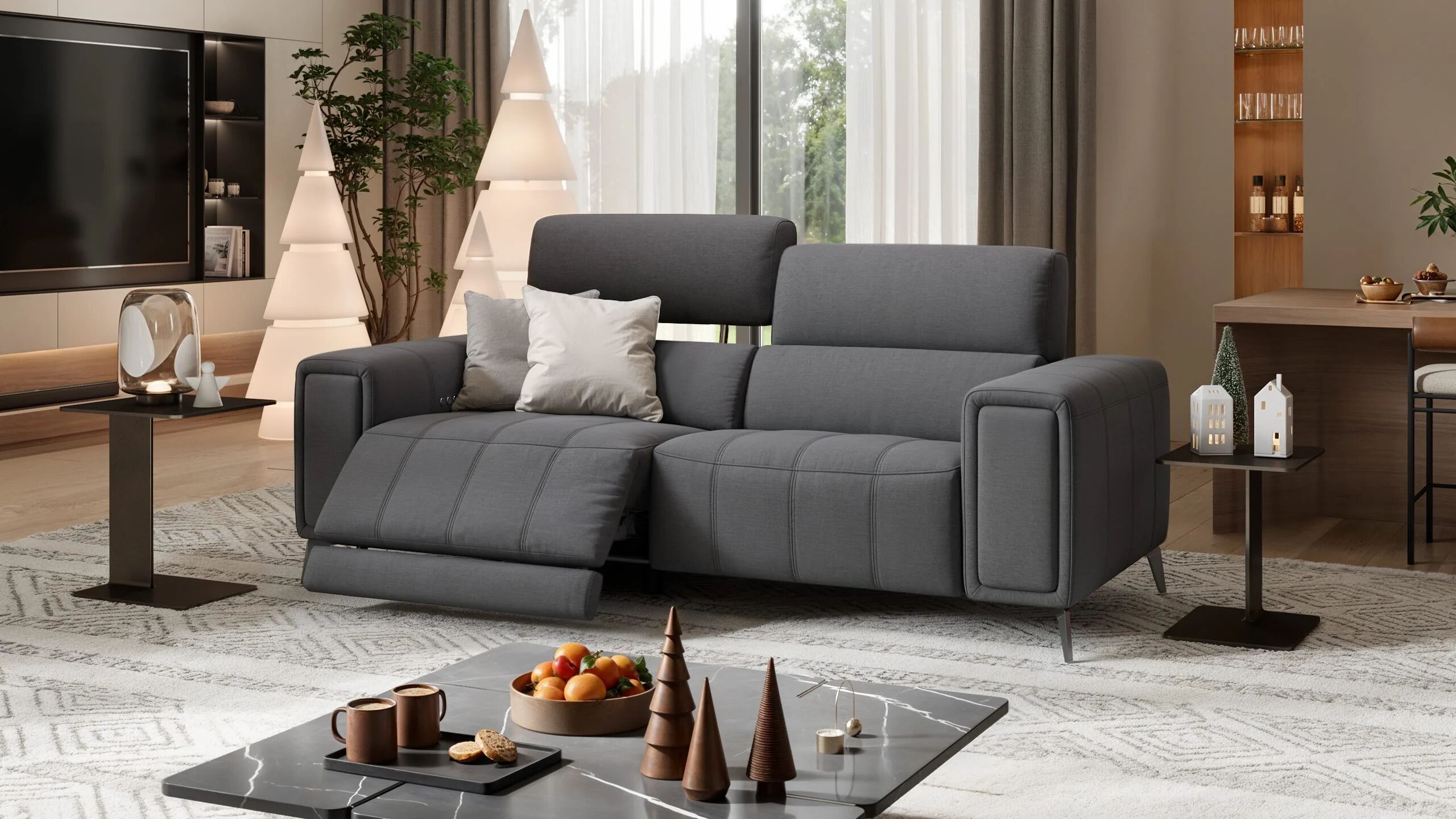 3-местный тканевый диван Sofanella Linera ARCH-00150532 - Вид №5