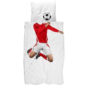 Комплект постельного белья  "Футболист" красный 150х200 см