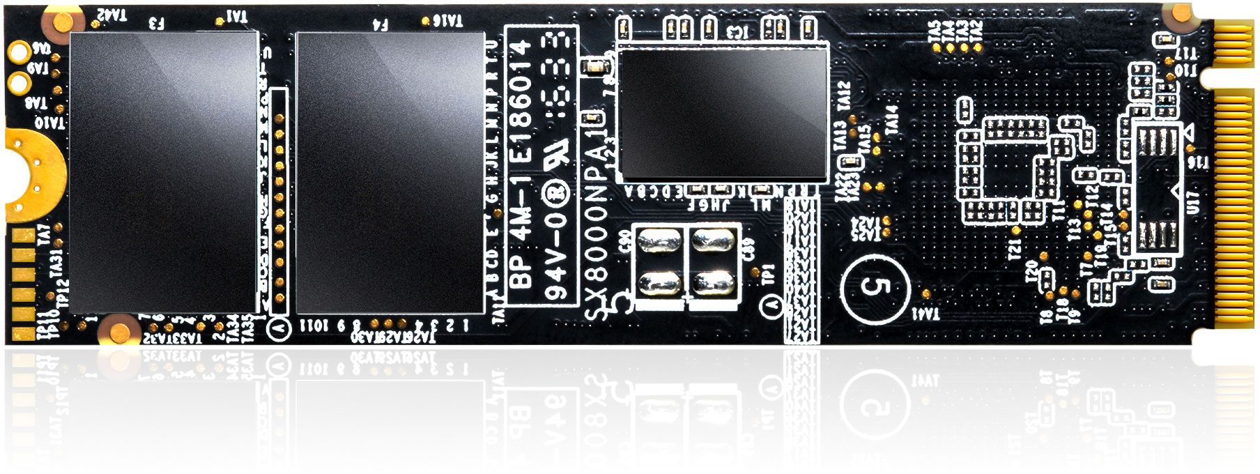AGAMMIXS11P-512GT-C 512gb ssd gammix s11 pro m.2 pcie with heatsink ADATA Santreyd  - Вид №3