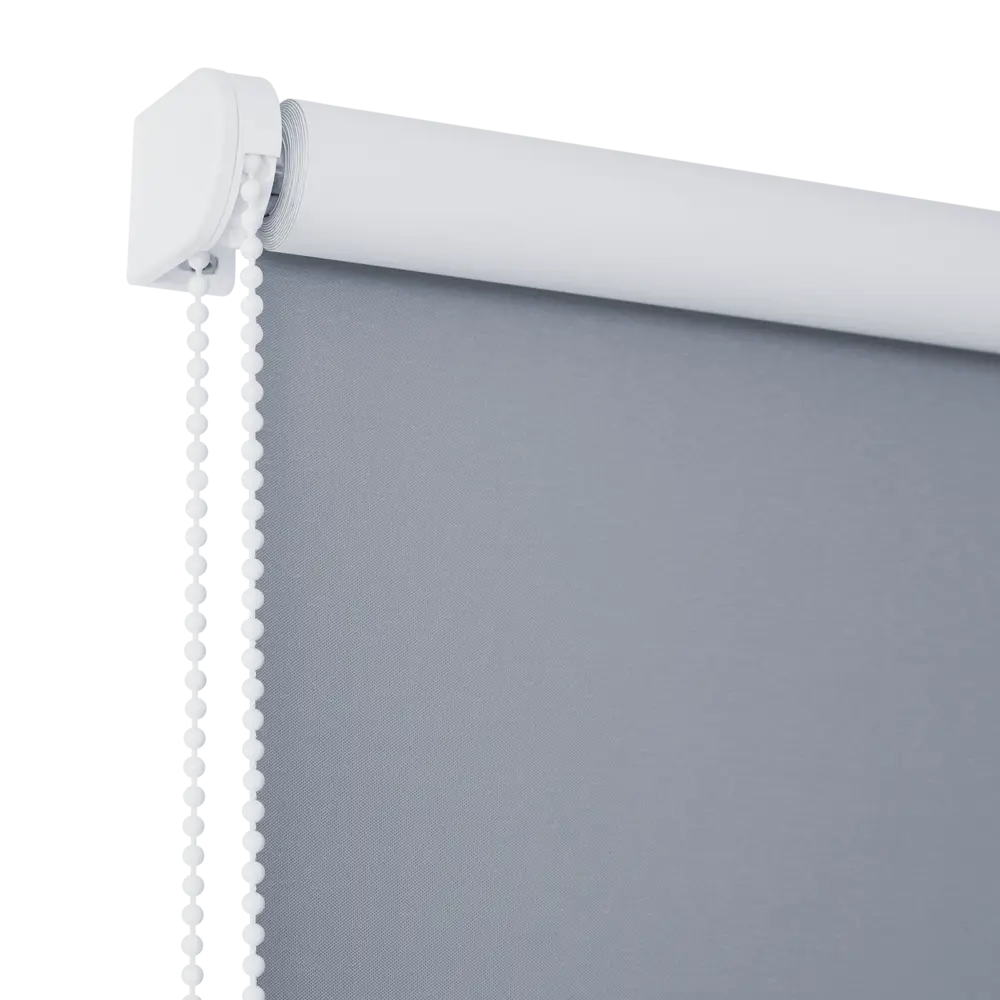 Штора рулонная блэкаут Inspire Santos 60x160 см серая Granit 3 STLM-2001227 - Вид №2