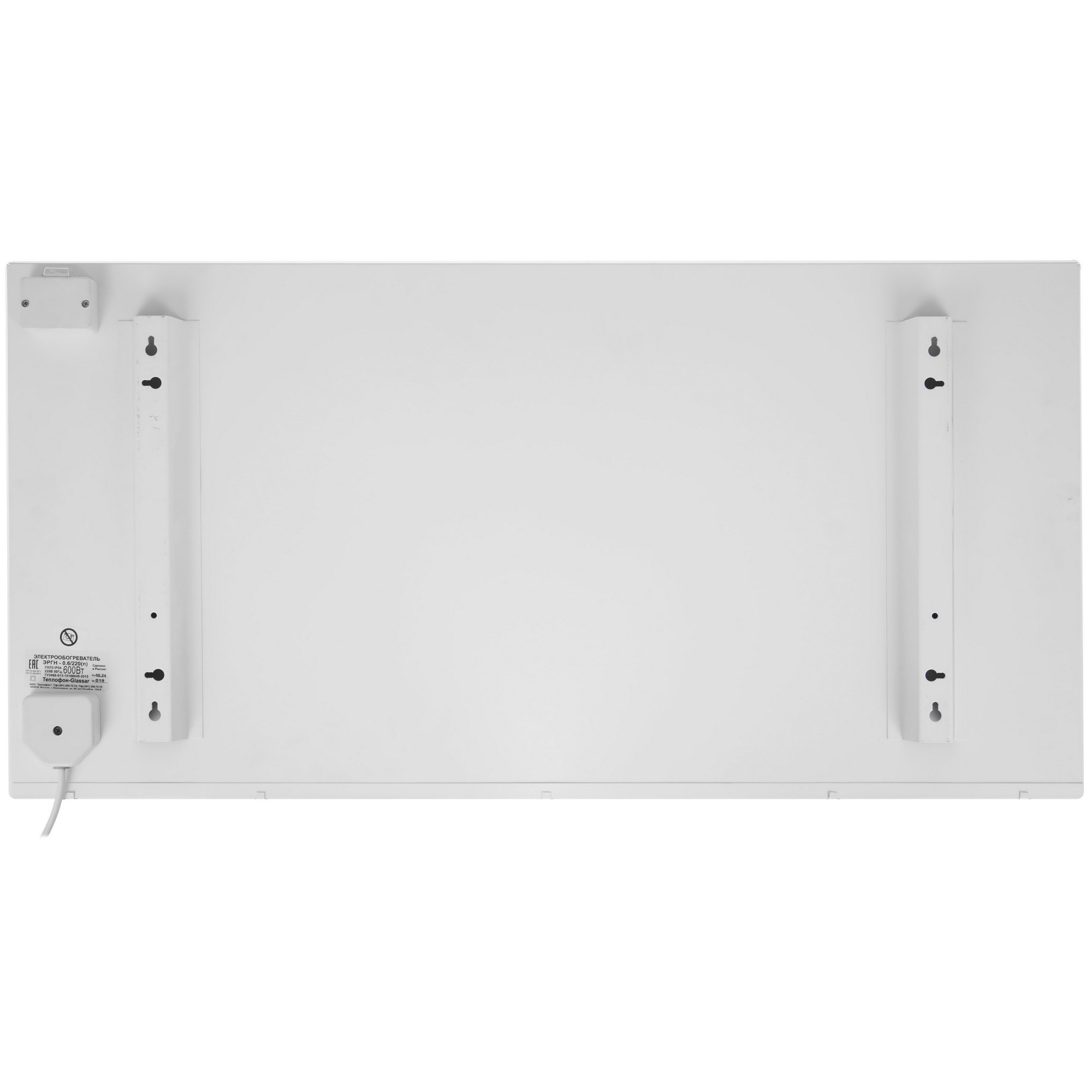 9137565 Инфракрасный обогреватель Glassar 600 ЭРГН 0.6 ТЕПЛОФОН STDN-0106031 - Вид №4