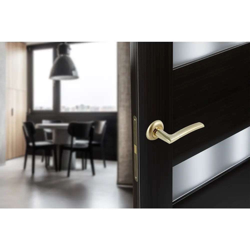 Дверные ручки EDSON EDS-15-Z01 золотые для межкомнатных дверей 85170614 STLM-0059413 - Вид №10