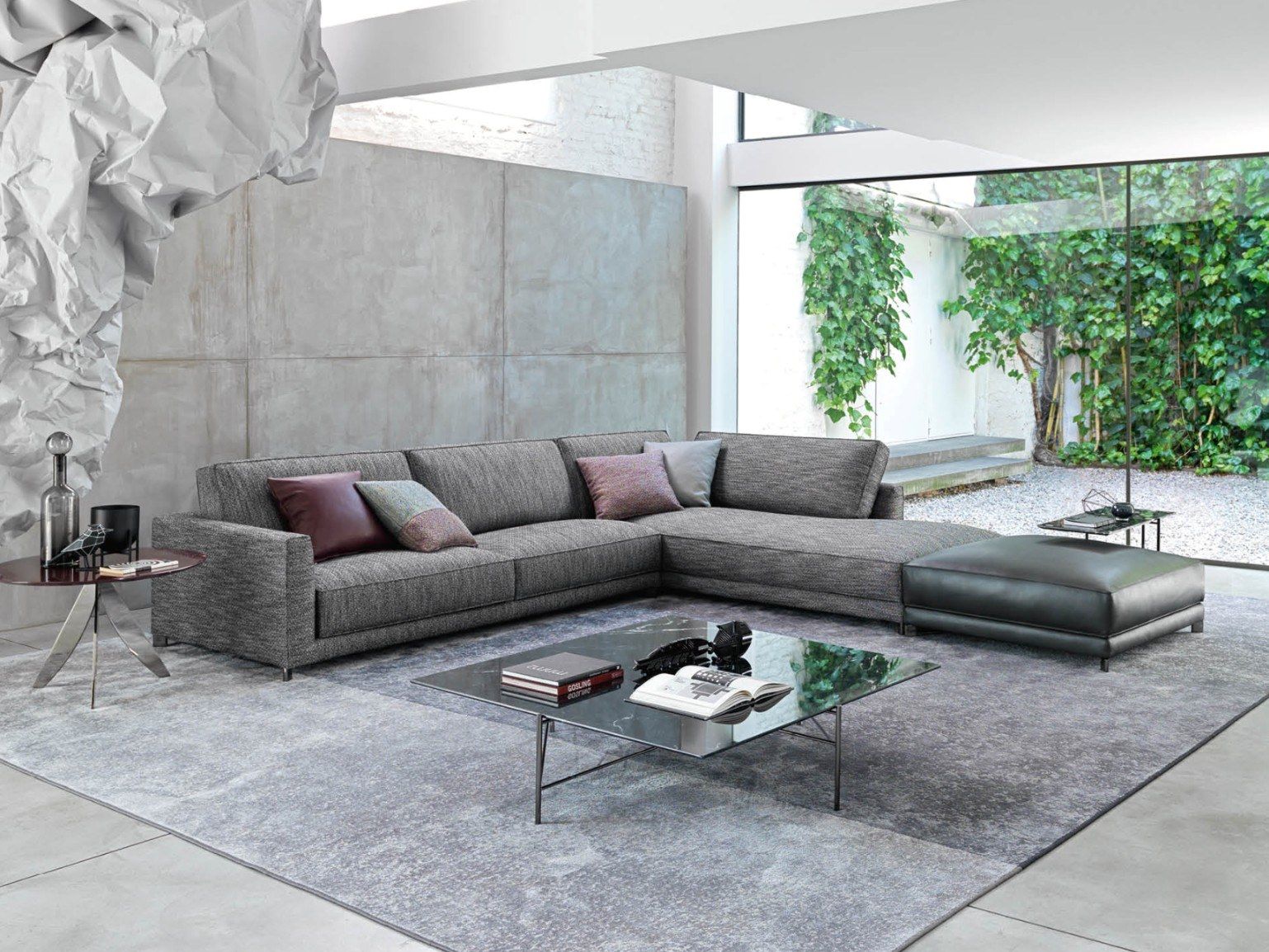 Угловой диван из ткани BertO TOMMY ARCH-00104542