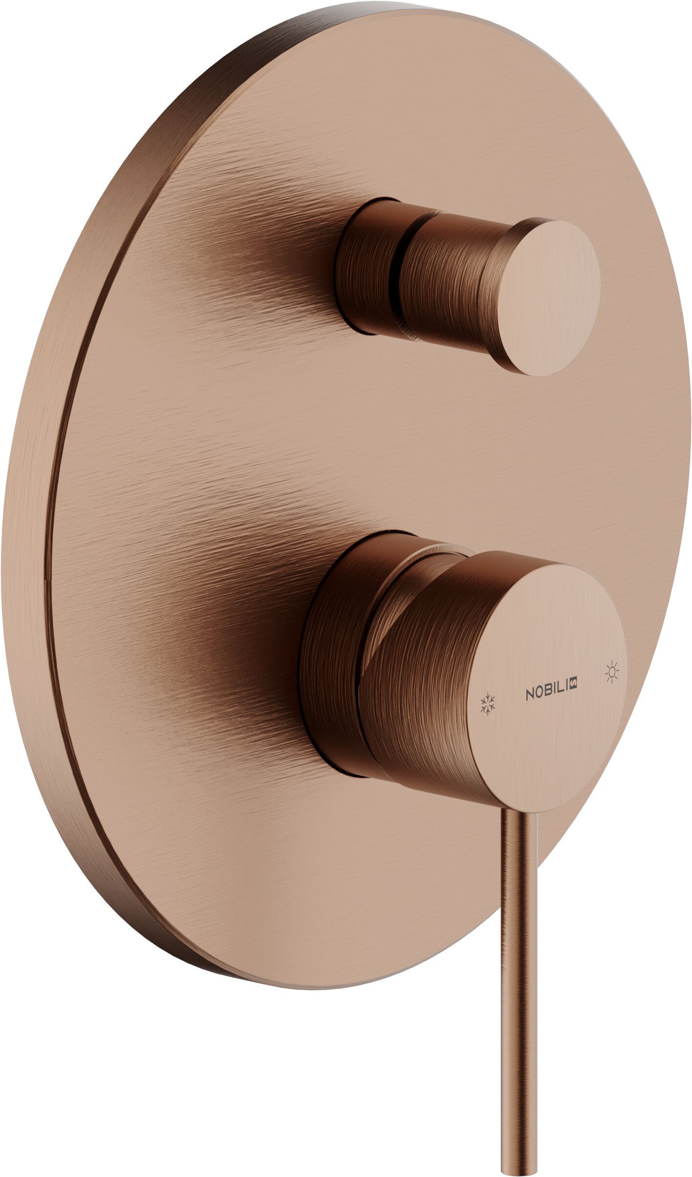 Однорычажный смеситель для душа с 2 отверстиями Nobili Velis ARCH-00069217 - Вид №11