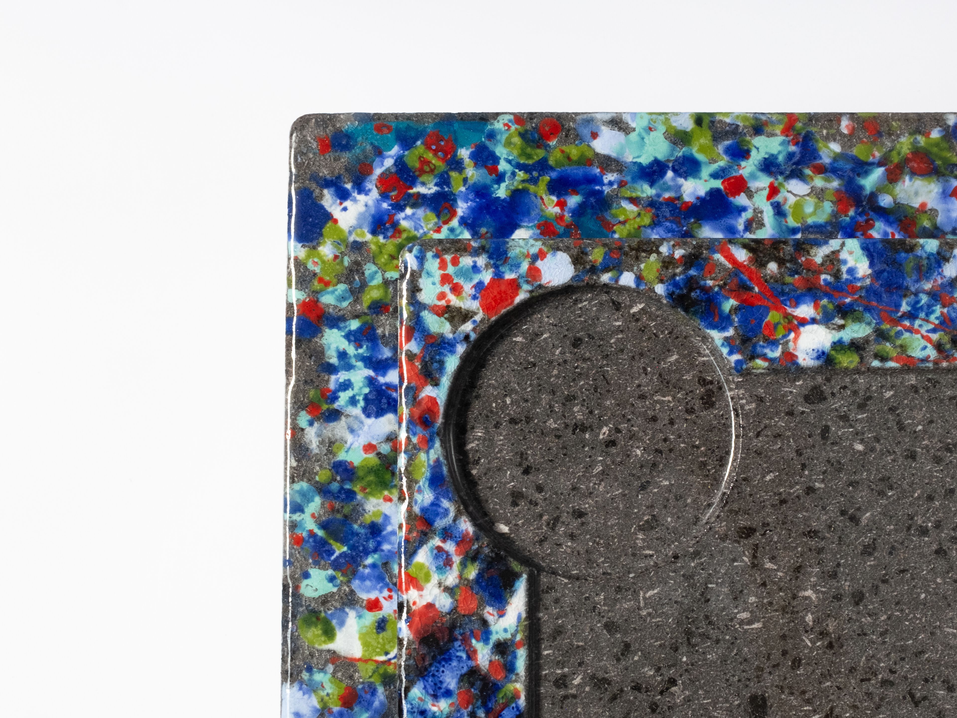 Блюдо из лавового камня Etnea Cuorelavico момент ARCH-00063763 - Вид №23