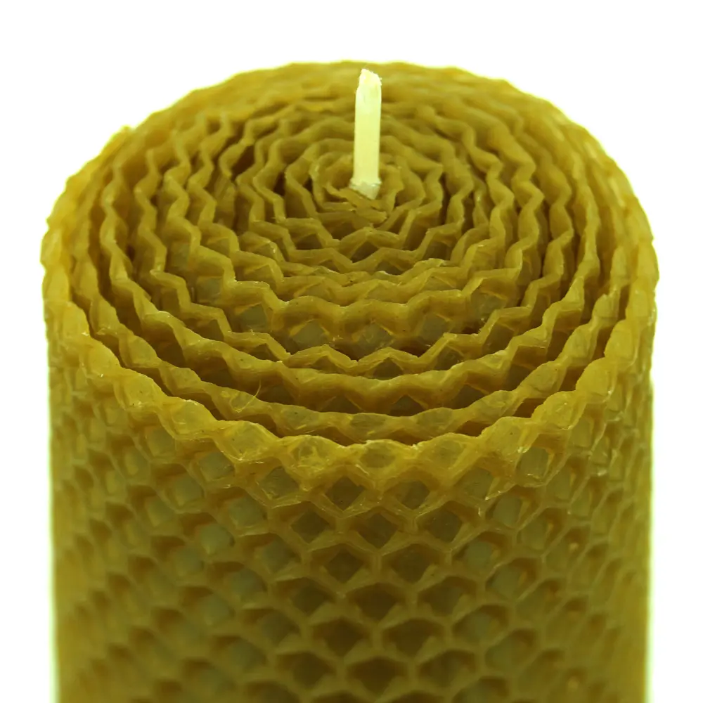 Свеча вощинная цилиндр натуральная 4x13 см EVIS STLM-2053463 - Вид №1