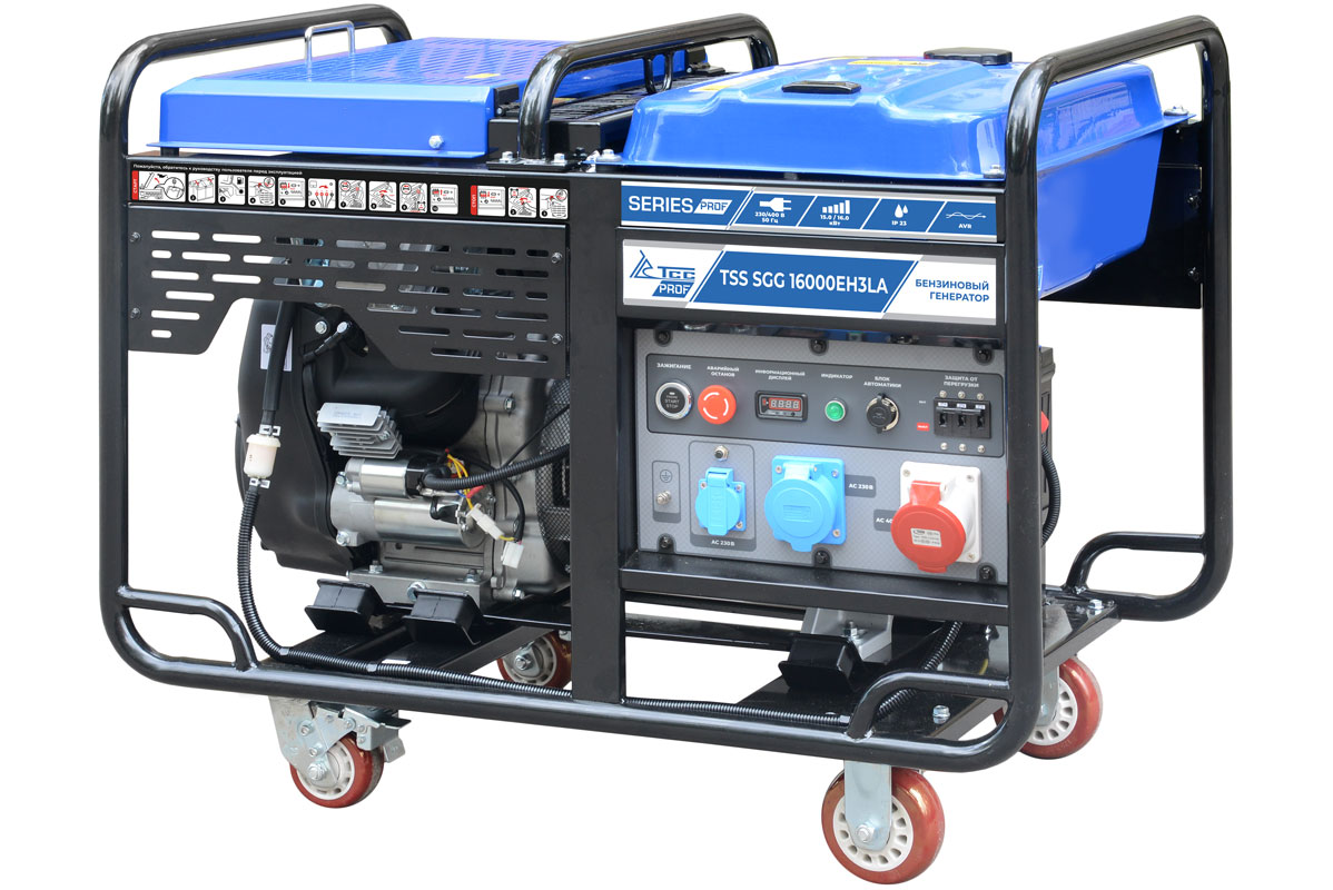 Электрогенератор   бензиновый ТСС SGG 16000EH3LA 9096880 STDN-0148863 - Вид №2
