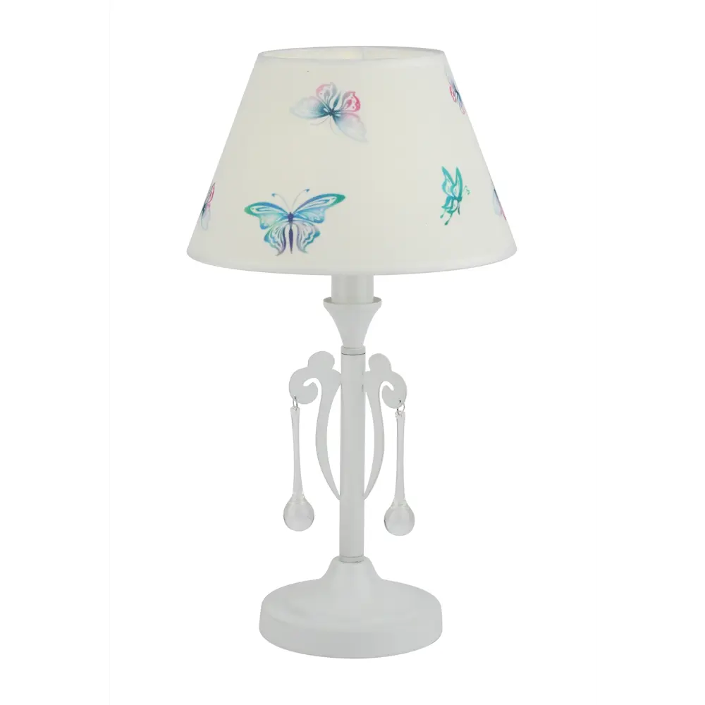 Настольная лампа Rivoli Barbara, цвет белый/принт STLM-2053605