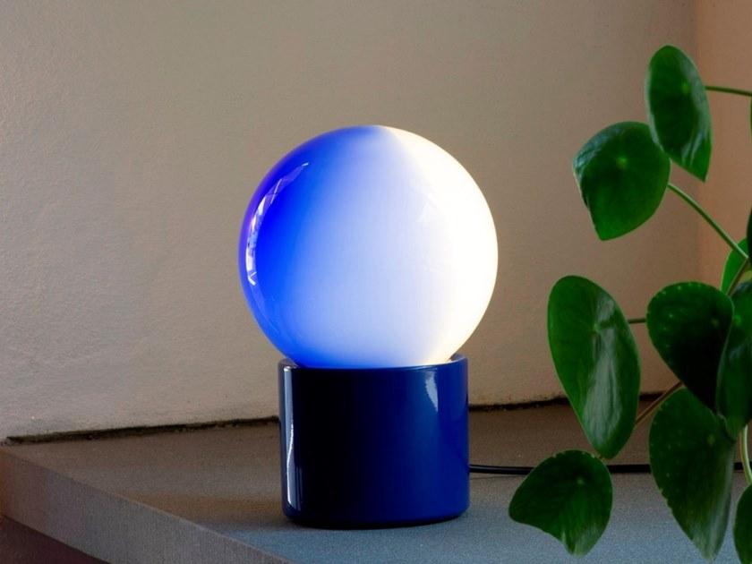 Martinelli Luce Настольная лампа из опалового стекла  820  - Вид №2