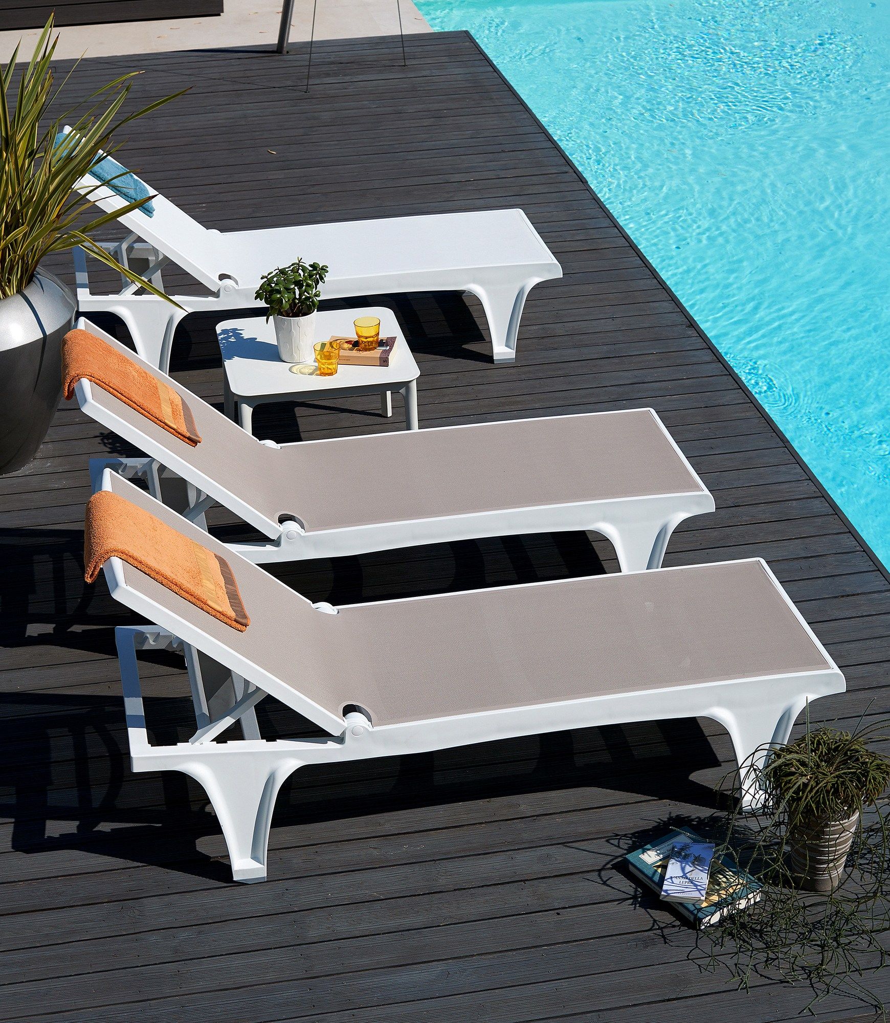 Шезлонг с откидной спинкой S-CAB TAHITI ARCH-00094148 - Вид №1