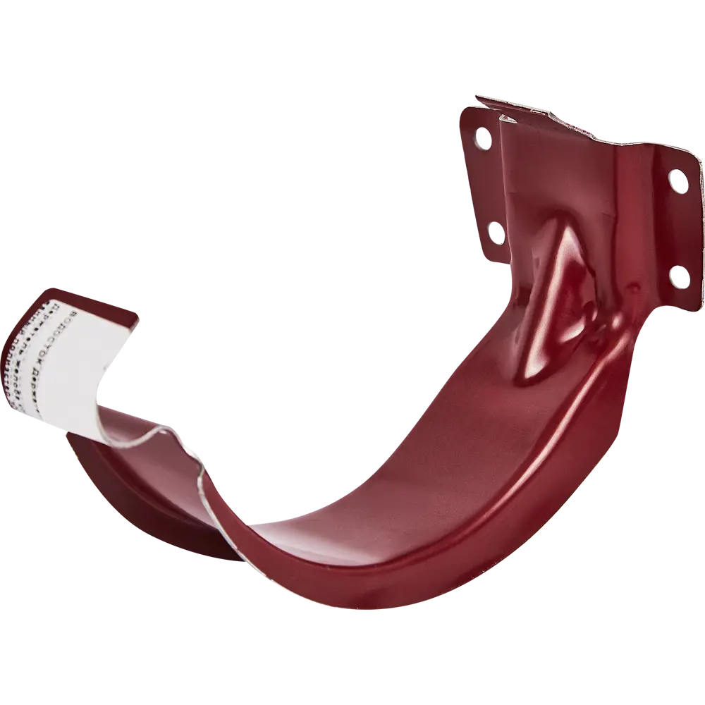 Держатель желоба карнизный сталь Интерпрофиль 80 мм 150 мм цвет вишня STLM-2109827