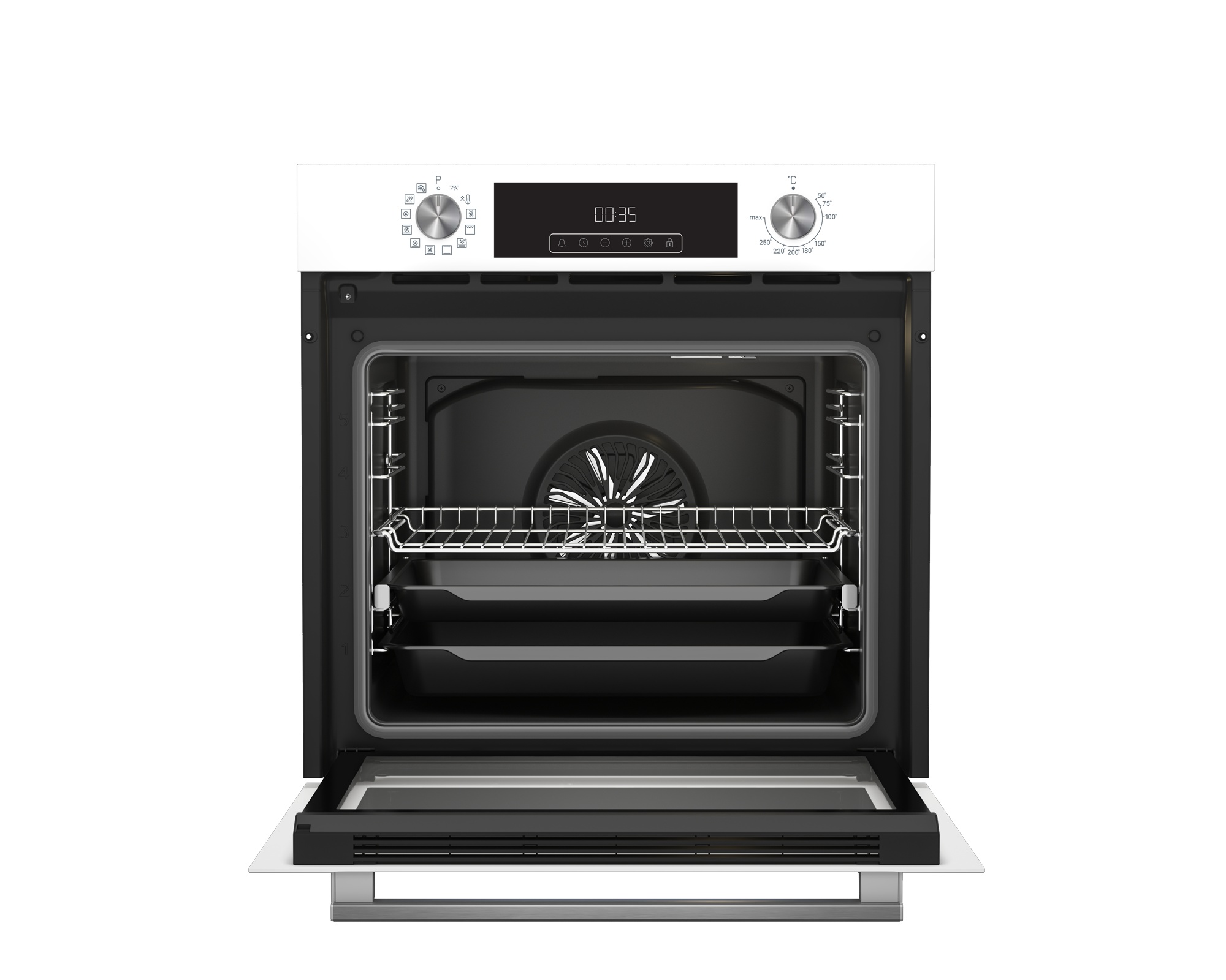 9241420 Электрический духовой шкаф Hotpoint HFE9 1231 JSH WHG белый STDN-0062032 - Вид №1