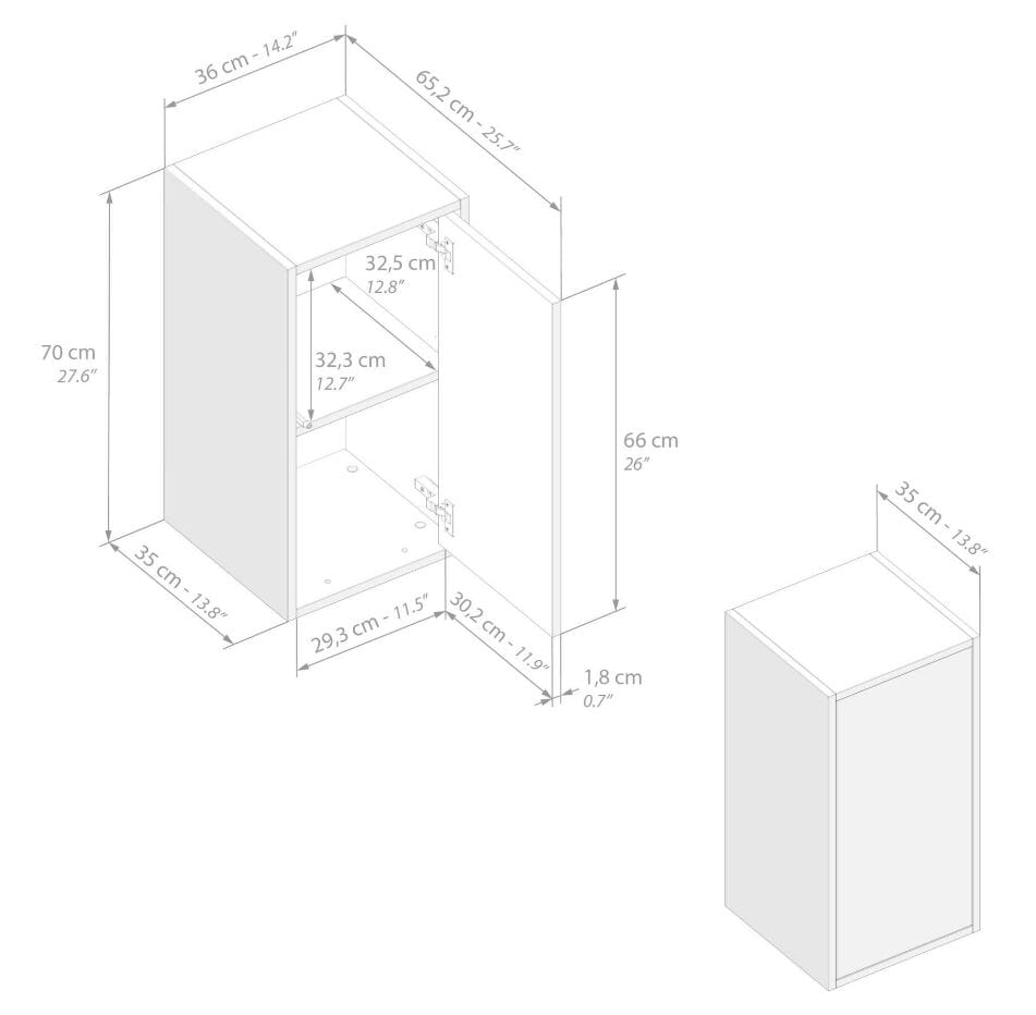Модульная оборудованная стена установленная стеной в меламинированном Mobili Fiver IACOPO ARCH-00070420 - Вид №86