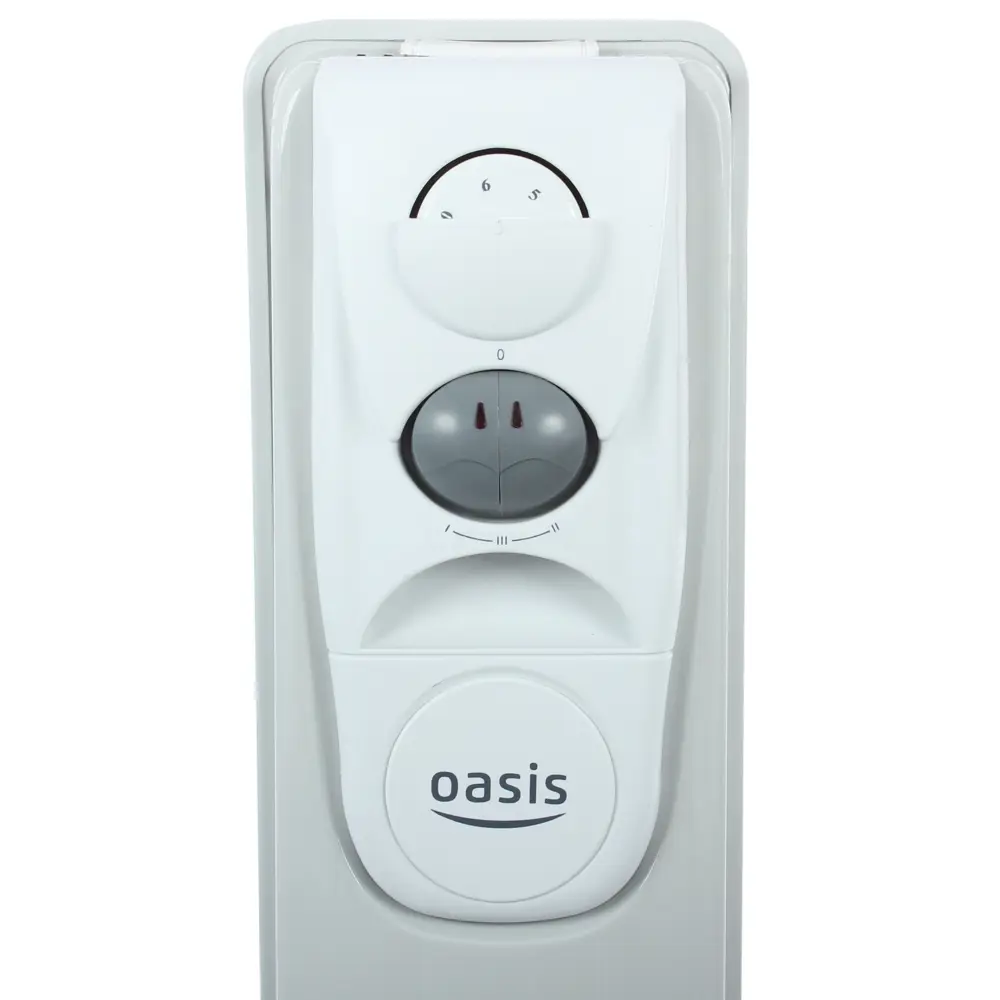 Обогреватель масляный Oasis BS-10 с механическим термостатом, 1000 Вт, 3 секции STLM-2001542 - Вид №2