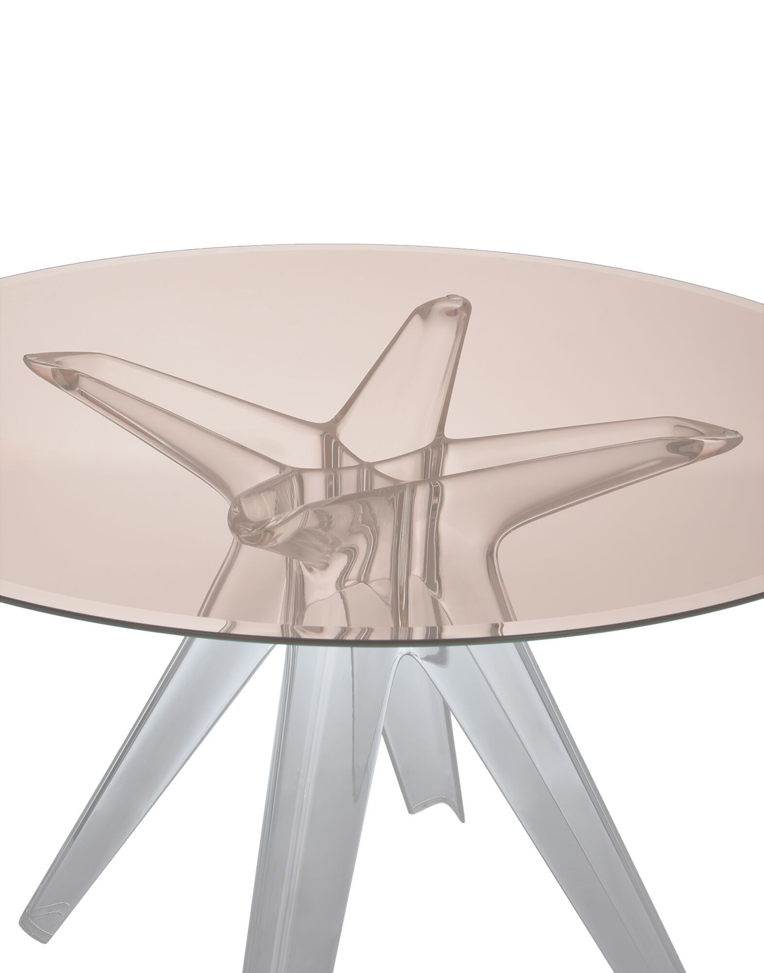 Круглый стол из хрусталя и инженерного пластика Kartell SIR GIO ARCH-00106990 - Вид №48