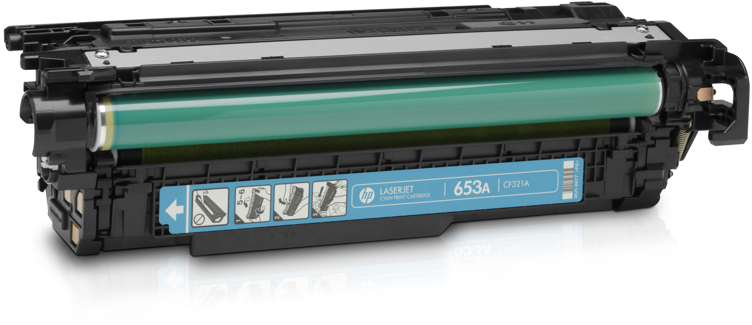 CF321A 653a cyan toner cartridge HP Santreyd  - Вид №1