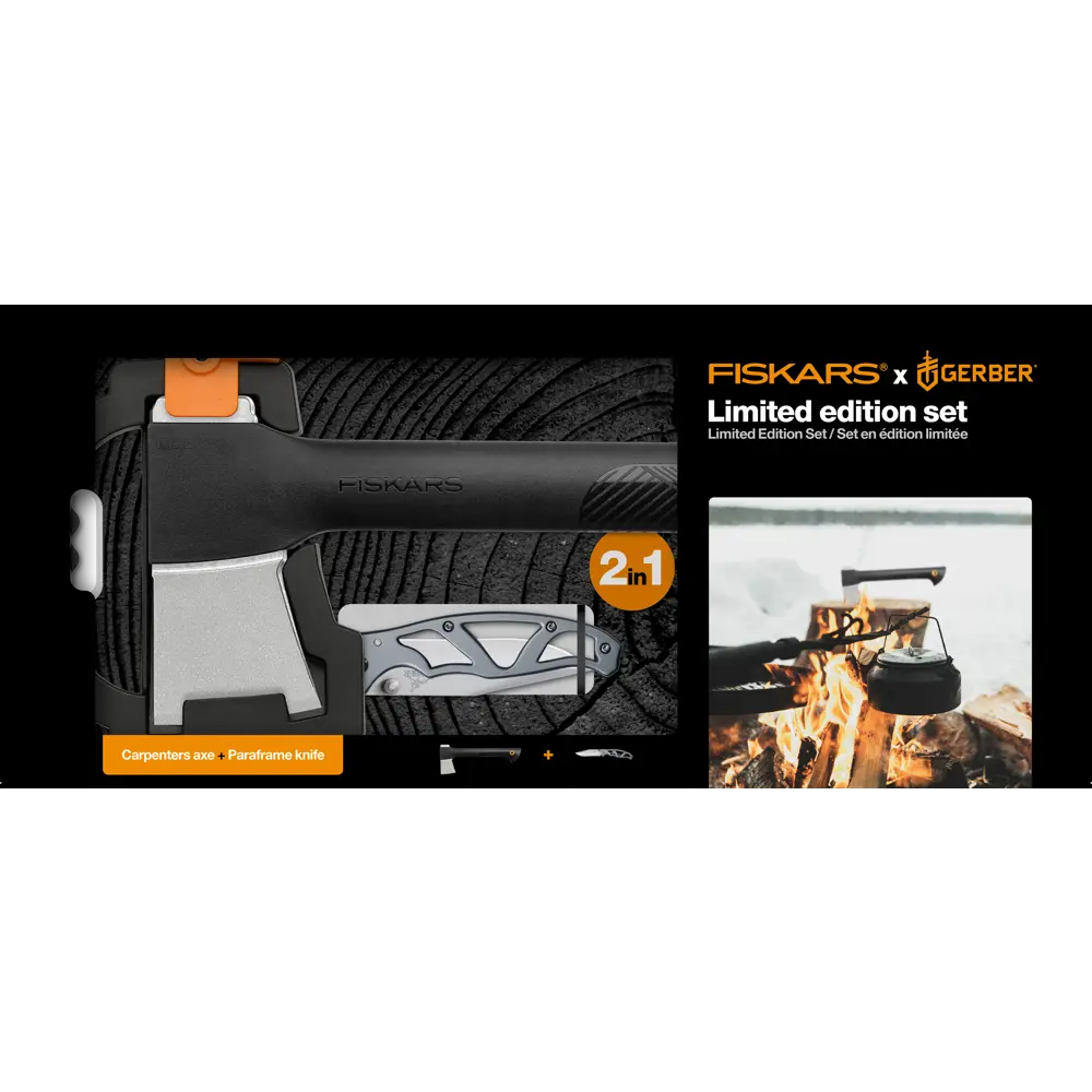 Топор и нож Fiskars Paraframe STLM-2075509 - Вид №5