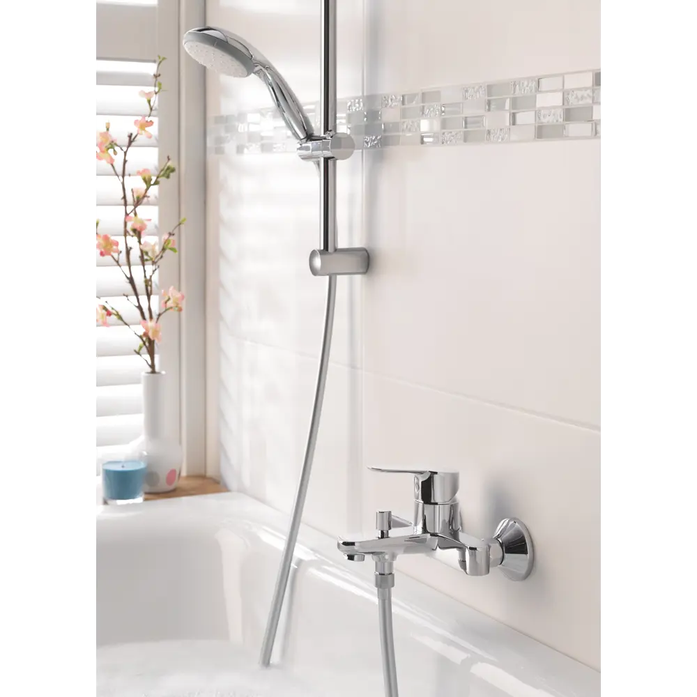 Душевой комплект Grohe Vitalio Go 1 режим цвет хром STLM-2196561 - Вид №5