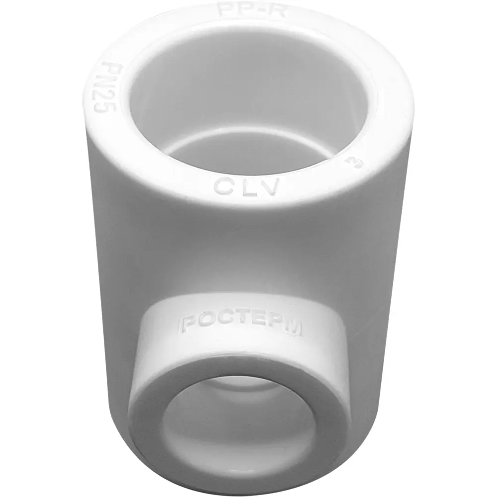 Тройник переходной Ростерм 25x20x25 мм полипропилен STLM-2188966 - Вид №2