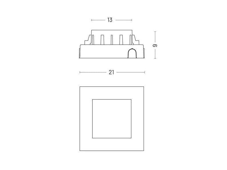 Напольная алюминиевая напольная дорожка [LND] общие ARCH-00088434 - Вид №32