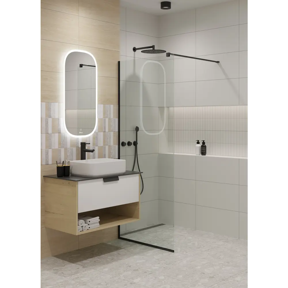 Декор настенный LB Ceramics Спектр 30x60.3 см керамогранит матовый цвет разноцветный STLM-2104275 - Вид №5