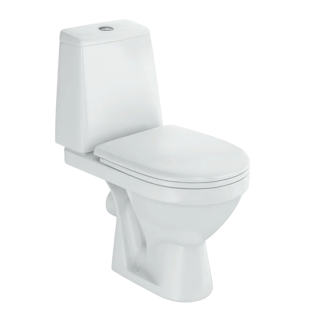 Унитаз-компакт Rosa Браво горизонтальный выпуск двойной слив BRAVO STLM-2075498