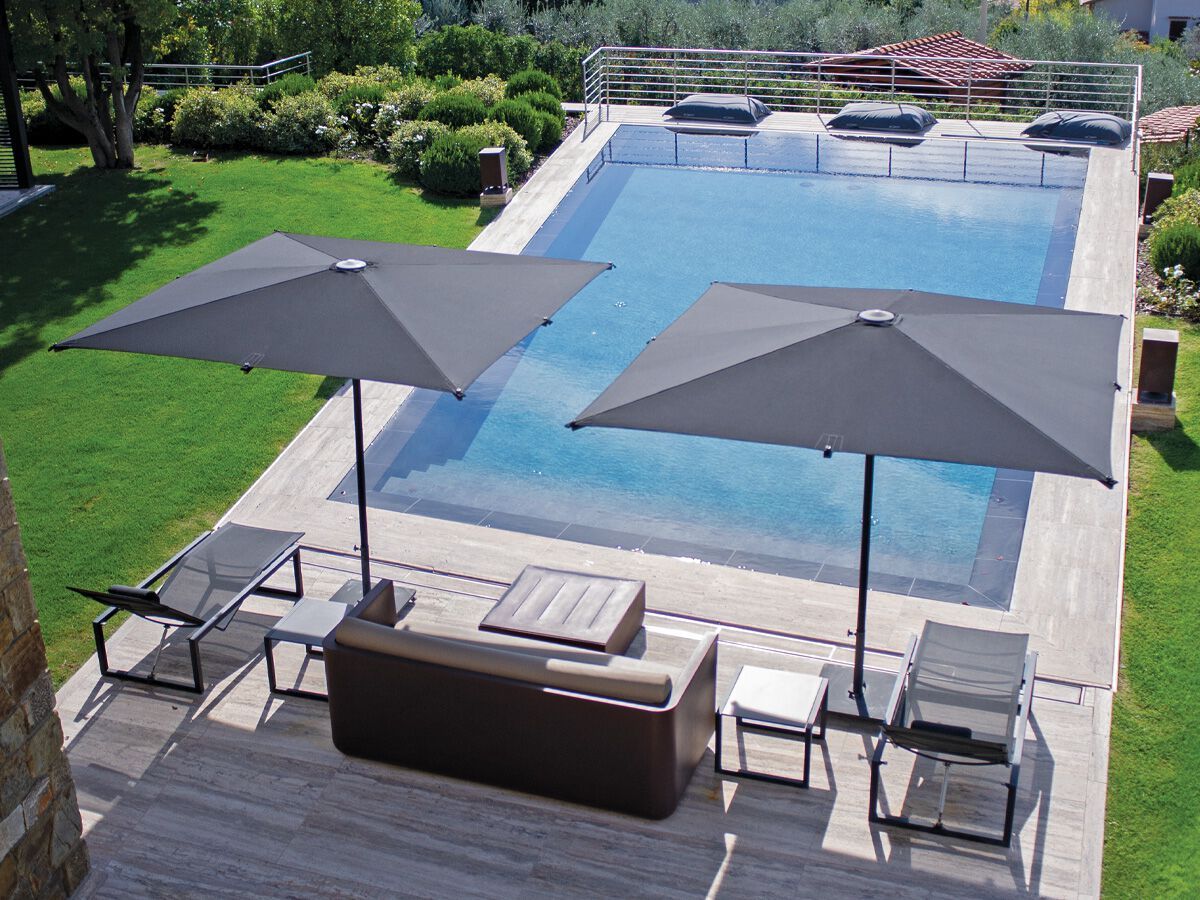 Зонтик с центральным полюсом Ombrellificio Poggesi UP ARCH-00144922 - Вид №3