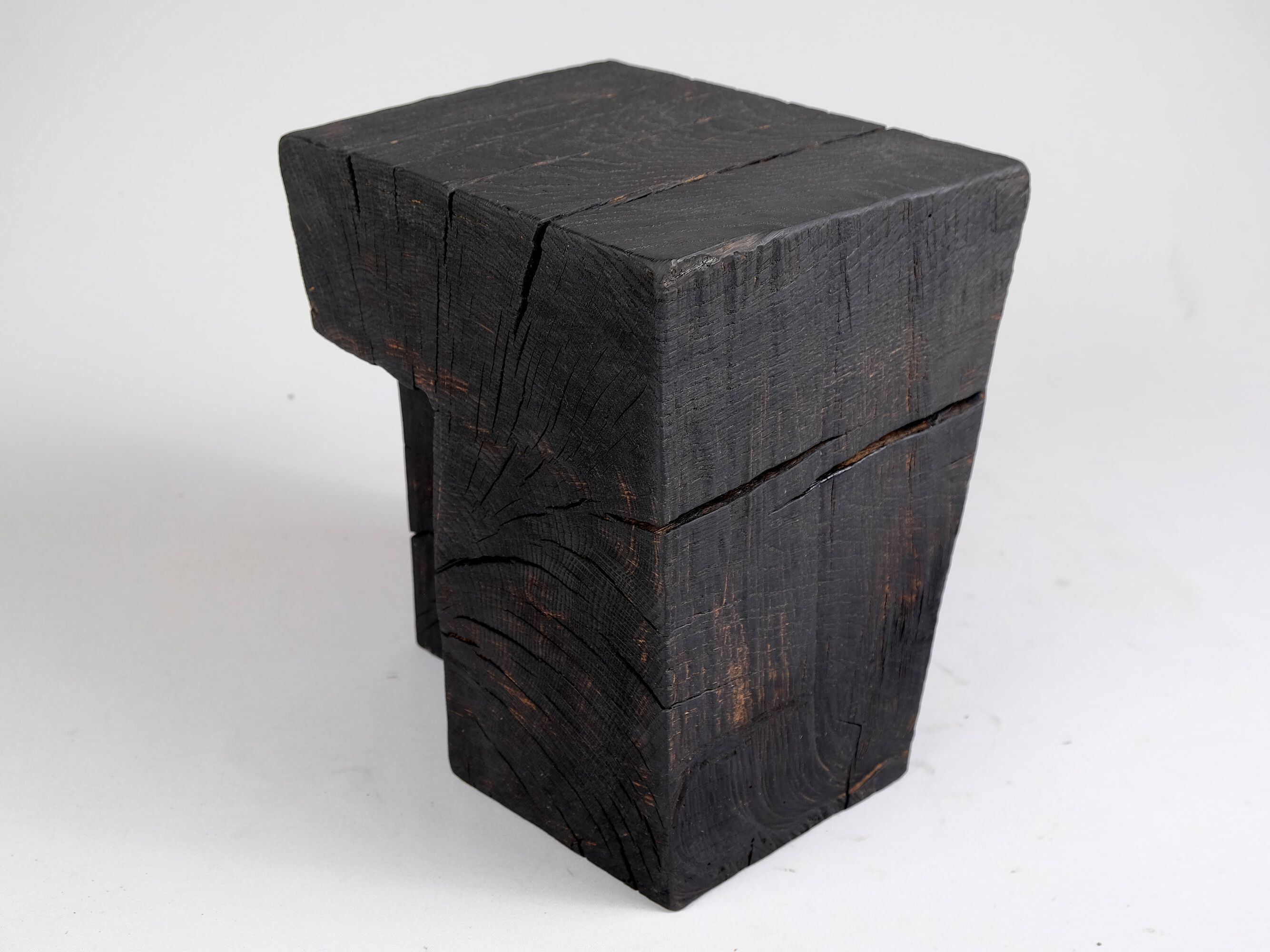 Квадратный журнальный столик из дуба Logniture Jownik ARCH-00048966 - Вид №4