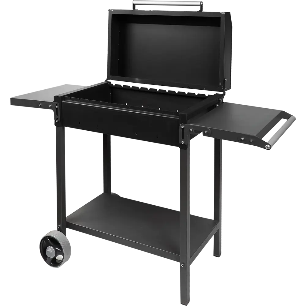 Передвижной гриль-мангал NATERIAL МАН 203 с крышкой и полками 17636486 STLM-0008452 - Вид №4